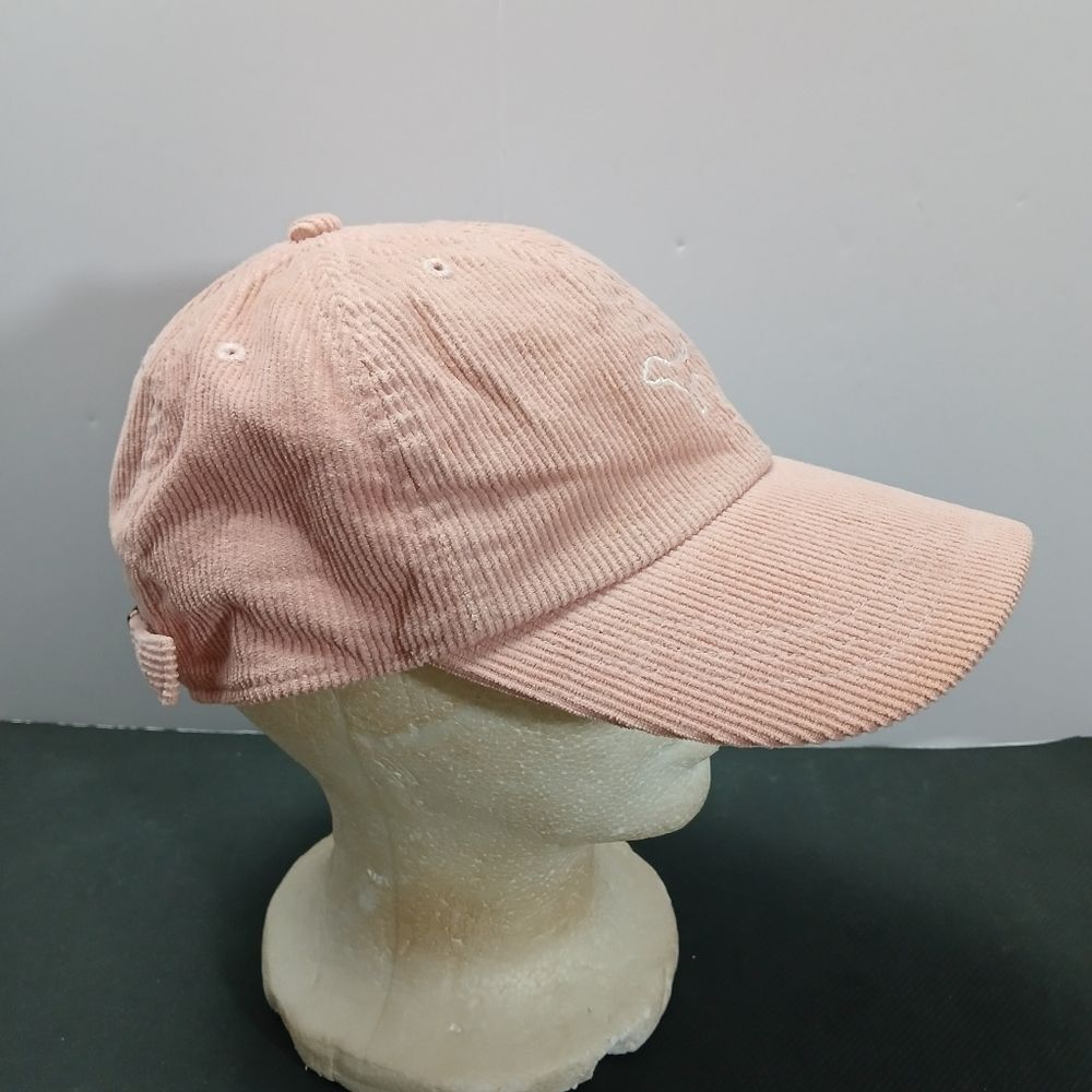 PINK Victoria's‎ Secret Pink Corduroy Womens Hat Cap One Size Adjustable - Picture 3 of 7
